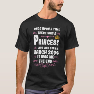 Er was eens een prinses maart 2004 B T-shirt