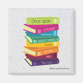 Er Was Eens Iemand Die Van Boeken Hield Magneet