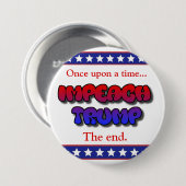 Er was eens... Impeach Trump Button (Voorkant /achterkant)