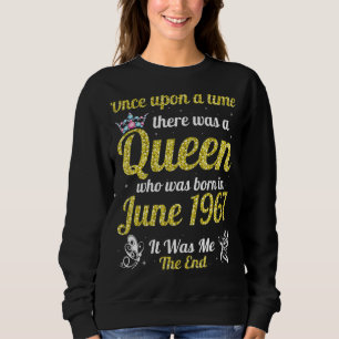 Er werd een keer een koningin geboren in juni trui