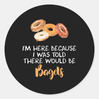 Er werd me verteld dat er Bagels National Bagel Da Ronde Sticker