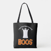 Er werd me verteld dat er boeken zouden zijn draagtas (Achterkant)