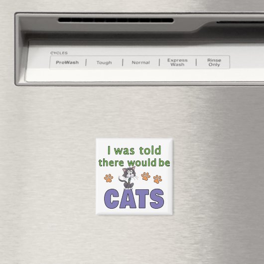 Er werd me verteld dat er CATS zou zijn Magneet (Insitu (Vaatwasser))
