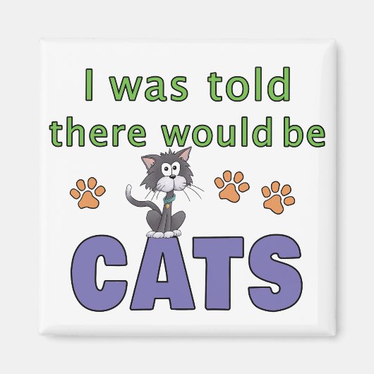 Er werd me verteld dat er CATS zou zijn Magneet (Voorkant)