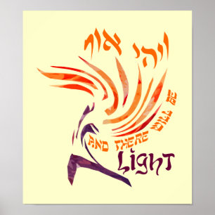 Er zal licht Poster zijn