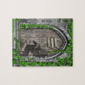 Er zijn Dragons koning Arthur Medieval Dragon-deur Legpuzzel (Horizontaal)