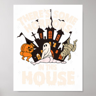 Er zijn enkele verschrikkingen in dit huis Ghost H Poster