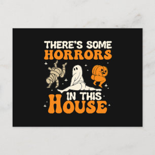 Er zijn enkele verschrikkingen in dit huis Grappig Briefkaart