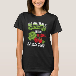Er zijn geen dieren beschadigd t-shirt