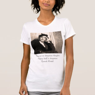 Er zijn geen gevaarlijke gedachten; thinki... t-shirt