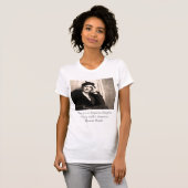 Er zijn geen gevaarlijke gedachten; thinki... t-shirt (Voorkant volledig)