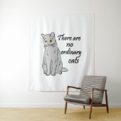 Er zijn geen gewone katten wandkleed (In situ)