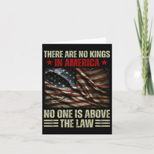 Er zijn geen koningen in Amerika, niemand staat bo Kaart