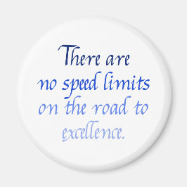 Er zijn geen snelheidslimieten magneet