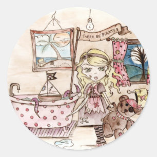 Er zijn piraten - Stickers