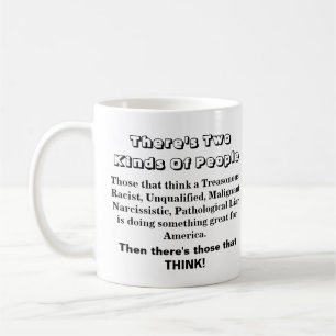 Er zijn twee soorten mensen.... koffiemok