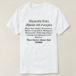 Er zijn twee soorten mensen.... t-shirt