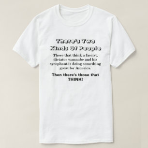 Er zijn twee soorten mensen.... t-shirt