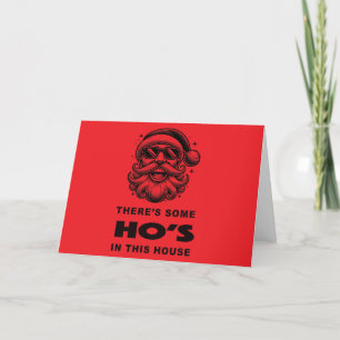 Er zijn wat Ho's in dit huis Bedankkaart