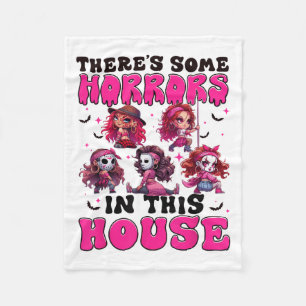 Er zijn wat verschrikkingen in dit huis grappige h fleece deken