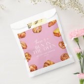 Er zit een broodje in het ovenbrood Baby shower Bedankzakje (Gezegeld)