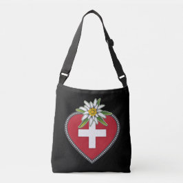 Er zit een kleine Edelweiss in mijn hart Crossbody Crossbody Tas