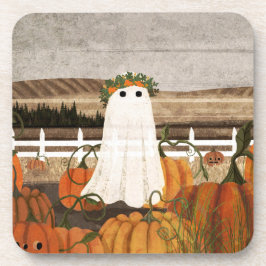 Er zit weer een geest in de pompoenpatch bier onderzetter
