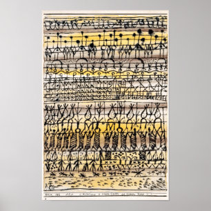 ERA Koeling in een hete zonetuin Paul Klee Poster