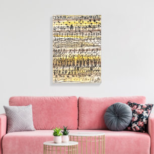 ERA-koeling in een warme zone-tuin Paul Klee Canvas Afdruk
