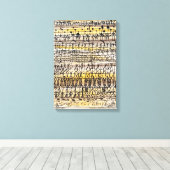 ERA-koeling in een warme zone-tuin | Paul Klee | Canvas Afdruk (Insitu (Houten vloer))