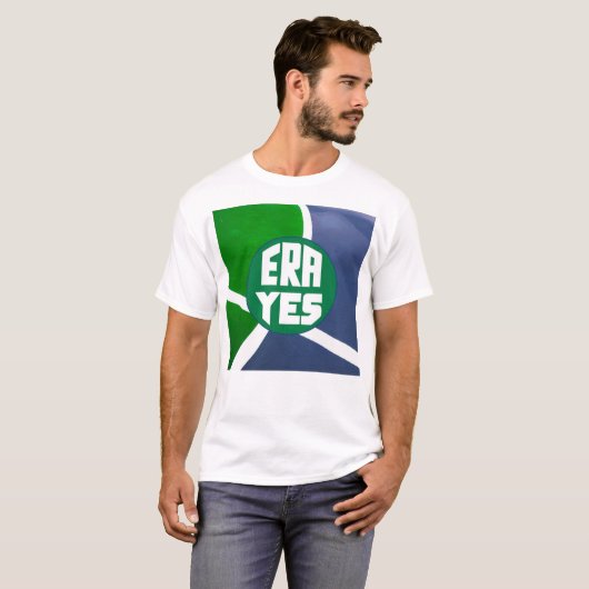 ERA Oui Conception abstraite T-Shirt (Devant entier)
