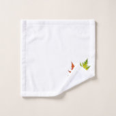 Érable d'argent sur un ensemble de serviettes de b (Gant de toilette)
