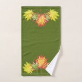 Érable japonais sur un ensemble de serviettes de b (Serviette à main)