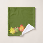 Érable japonais sur un ensemble de serviettes de b (Gant de toilette)