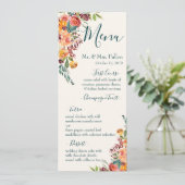 Erachter komen dat je verliefd bent menu (Staand voorkant)