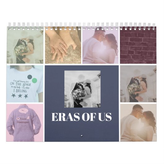 Eras geïnspireerde gepersonaliseerde kalender (Hoes)
