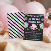 Eras Ice Skating Birthday Invitation
