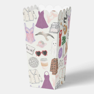 Eras Popcorn/Treat Box Bedankdoosjes