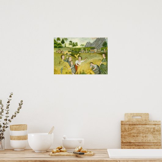 Erastus Salisbury Field - Ark van het convenant Poster (Keuken)