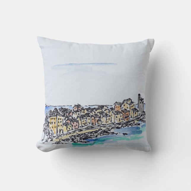 Erbalunga en het Middellandse-Zeegebied | Corsica, Kussen (Voorkant)