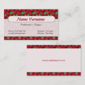 Erdbeere Visitekaartje (Voorkant / Achterkant)