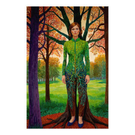 “Erdessa’s Portrait”  - The Disguise of Stillness Foto Afdruk