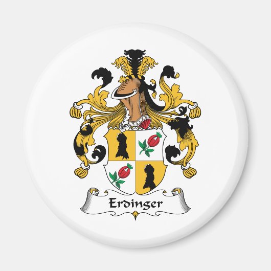 Erdinger Family Crest Magneet (Voorkant)
