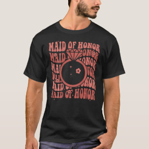 Ere-juffrouw, bruidsmeisje bruidsfeest, vrijgezell t-shirt