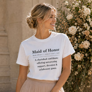 Ere-juffrouw definitie T-shirt