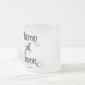 Ere-meid Matglas Koffiemok (Voorkant links)