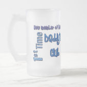 ?ère tasse de bière givrée de papa de fois par (Gauche)