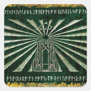 Erebor Graphic Vierkante Sticker