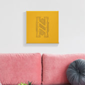 Erebor - H-symbool Canvas Afdruk (Insitu (Woonkamer))