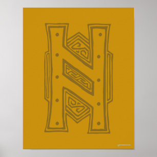 Erebor - H-symbool Poster